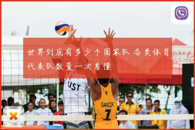 世界到底有多少个国家队 各类体育代表队数量一次看懂
