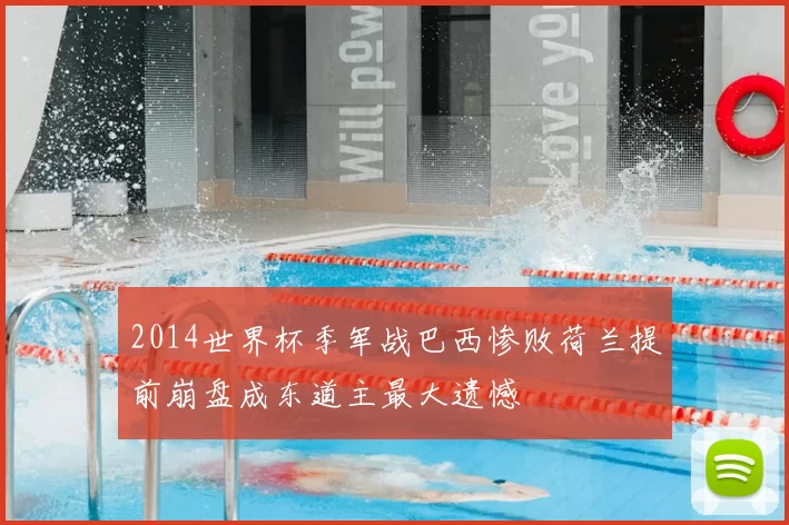 2014世界杯季军战巴西惨败荷兰提前崩盘成东道主最大遗憾